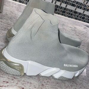 Balenciaga Grey Shoes! original box and shoe bags included